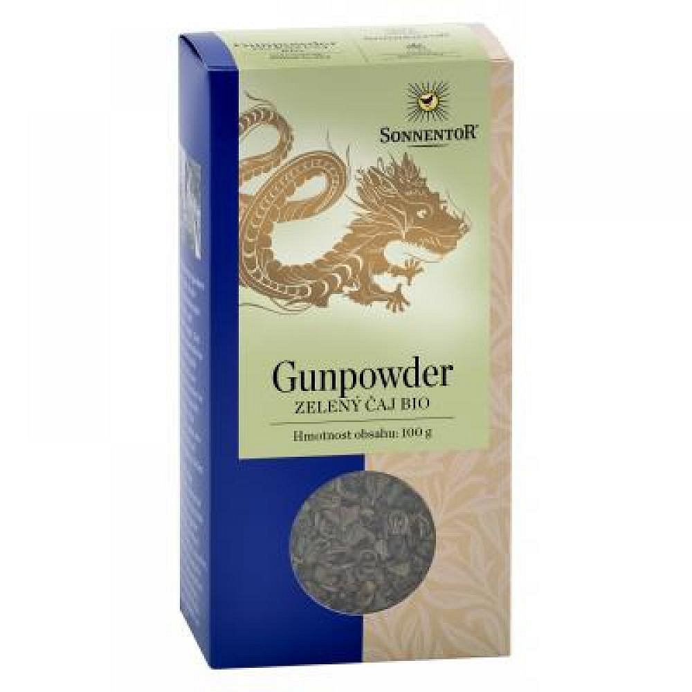 Sonnentor Zelený čaj Gunpowder bio sypaný 100 g