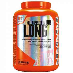 Extrifit Long 80 Multiprotein 2270g jahoda - banán