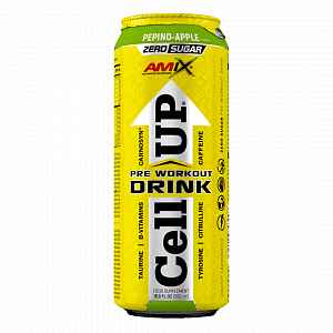 CellUP PreWorkout Drink 500ml - tropické ovoce