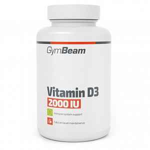 GYMBEAM Vitamín D3 2000 IU 120 tablet