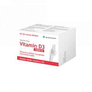 Vitamin D3 tob.60+30 ZDARMA