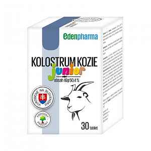 Edenpharma Kolostrum Kozí Junior Tbl.30