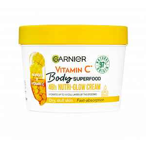 Garnier Body SuperFood Tělové máslo Mango + Vitamin C 380 ml