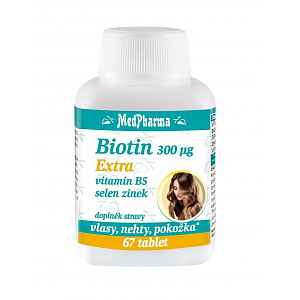 Medpharma Biotin 300mcg Extra Tbl.67