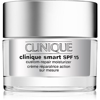 Clinique Clinique Smart denní hydratační krém proti vráskám pro suchou a smíšenou pleť SPF 15  30 ml