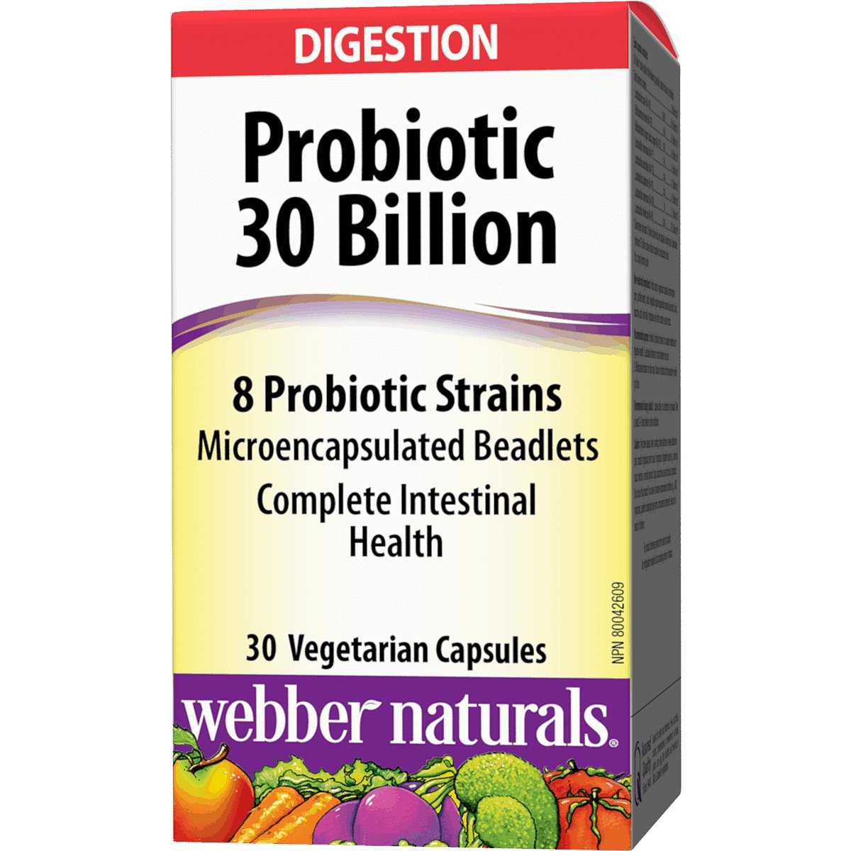 Webber Naturals Probiotika 30 Billion 30 kapslí