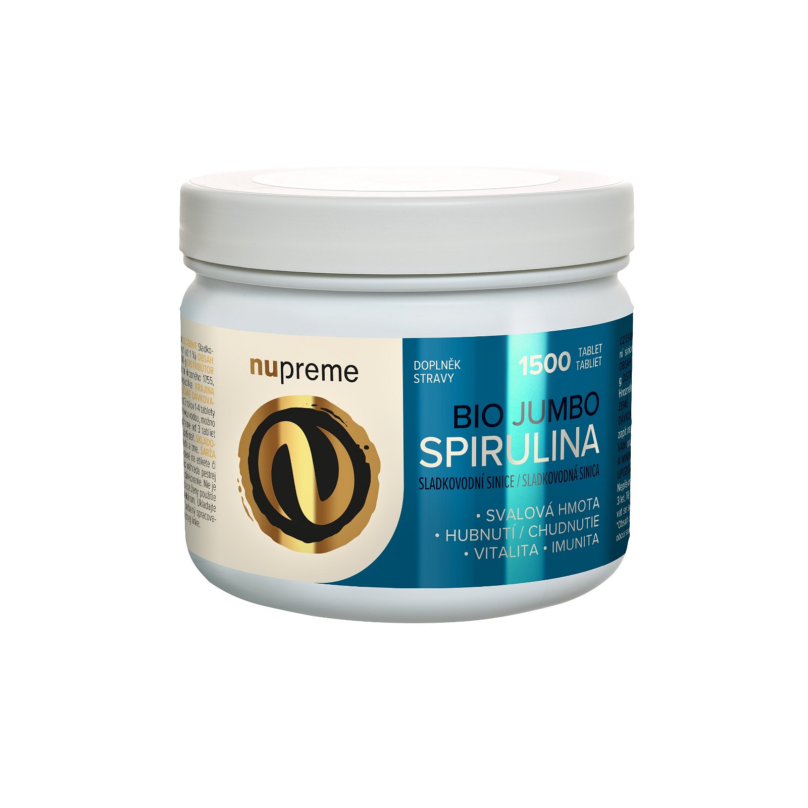 Nupreme BIO Spirulina JUMBO 1500 tablet