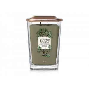 Yankee Candle Elevation Vetiver & Black Cypress Candle ( vetiver a černý cypřiš ) - Vonná svíčka 552 g