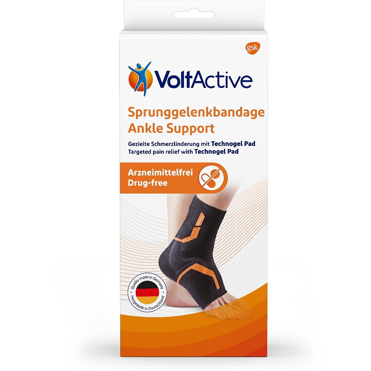 Voltaren VoltActive kotníková bandáž levá velikost S 1 ks