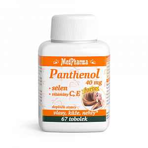 MedPharma Panthenol 40 mg forte tobolky 67