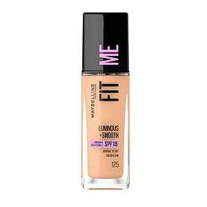 Maybelline Fit me Luminous + Smooth odstín 125 Nude Beige make-up 30 ml