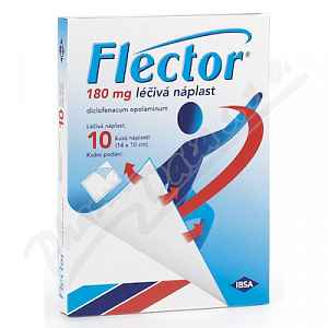 Flector 180mg léčivé náplasti 10