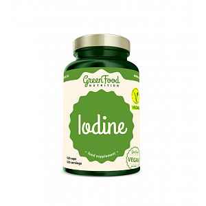 GreenFood Nutrition Iodine 120 kapslí