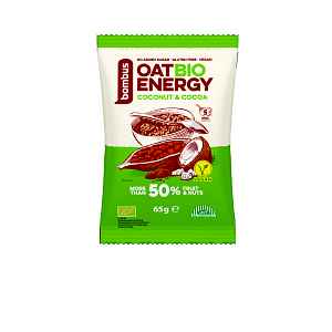 BOMBUS Oat energy coconut & cocoa ovesná kaše 65 g BIO