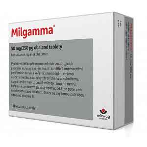 MILGAMMA 50MG/250MCG obalené tablety 100