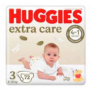 HUGGIES® Pleny jednorázové Elite Soft vel. 3 72 ks