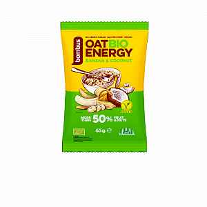 BOMBUS Oat energy banana & coconut ovesná kaše 65 g BIO