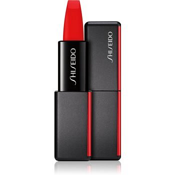 Shiseido Makeup ModernMatte Powder Lipstick matná pudrová rtěnka odstín 510 Night Life (Orange Red) 4 g