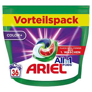 Ariel Color Plus Prací kapsle 36 ks