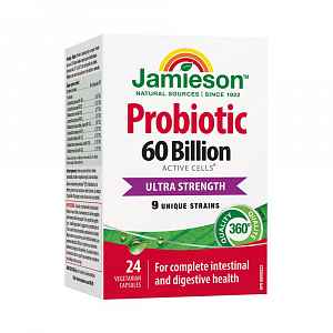 JAMIESON Probiotic 60miliard ULTRA STRENGTH cps.24