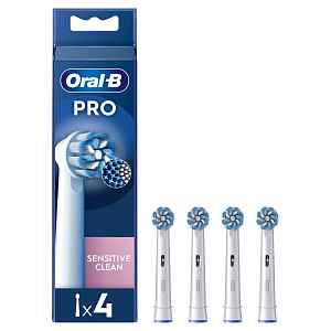 Oral-B SensitiveClean Pro náhradní hlavice 4 ks