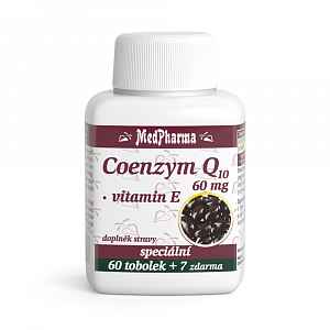 MedPharma Coenzym Q10 60 mg + vitamin E 67 tobolek