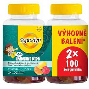 Supradyn Immune Kids želé gummies 2x100ks