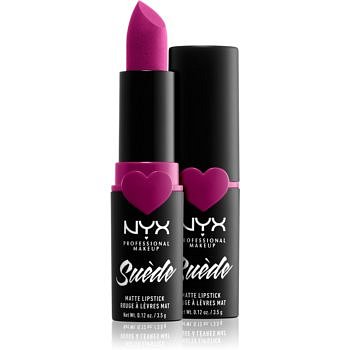 NYX Professional Makeup Suede Matte  Lipstick matná rtěnka odstín 32 Copenhagen 3,5 g