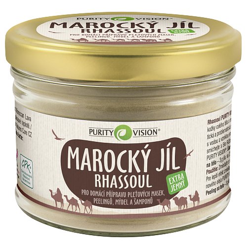 Purity Vision Rhassoul-Marocký jíl 450g