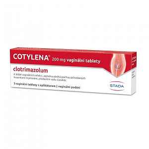 Cotylena 200mg vag tbl nob 3