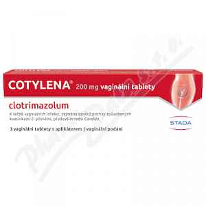 Cotylena 200mg vag tbl nob 3