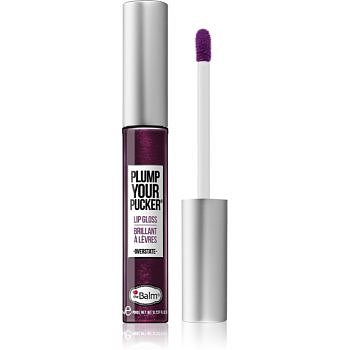 theBalm Plump Your Pucker lesk na rty s mořským kolagenem odstín Enhance 7 ml