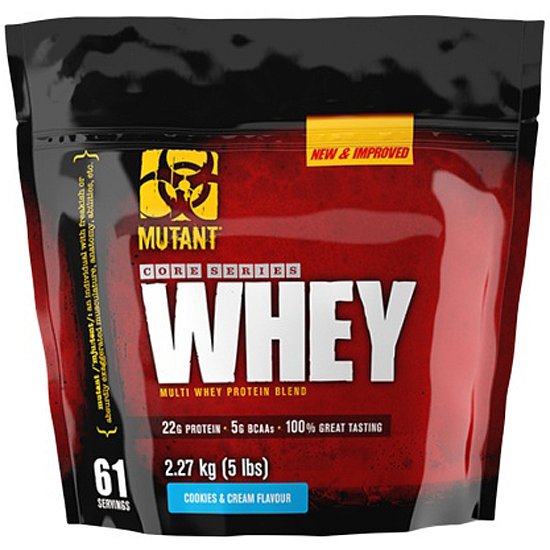 Mutant Core Series Whey (New & Improved) cookies 2270g