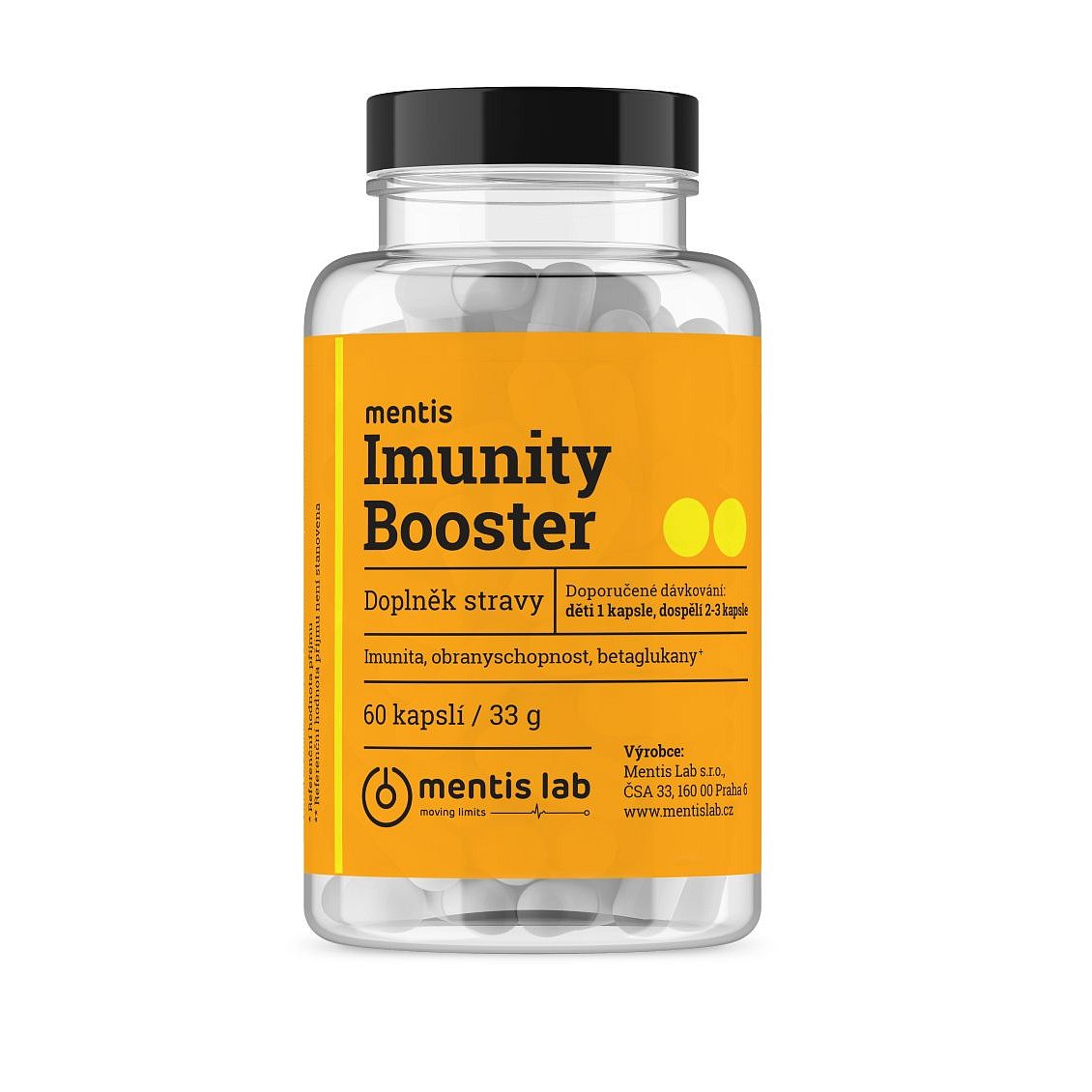 Mentis Imunity Booster 60 kapslí