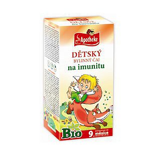 Apotheke Dětský čaj BIO na imunitu 20x1.5g n.s.