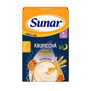 Sunar Ml.krupicová Kaše Medová Na Dobrou Noc 210g