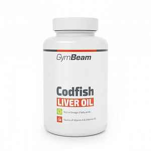 GymBeam Codfish liver oil 90 kapslí