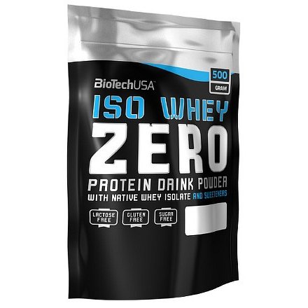 BiotechUSA IsoWhey Zero LACTOSE FREE!!! 500g Pistachio