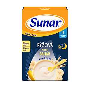 Sunar Ml.rýžová Kaše Banán Na Dobrou Noc 210g