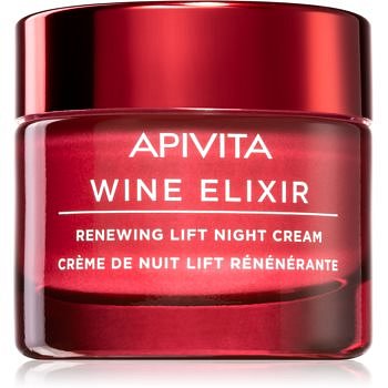 Apivita Wine Elixir Santorini Vine obnovující liftingový krém na noc 50 ml