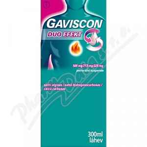 Gaviscon Duo Efekt Suspenze 300 ml