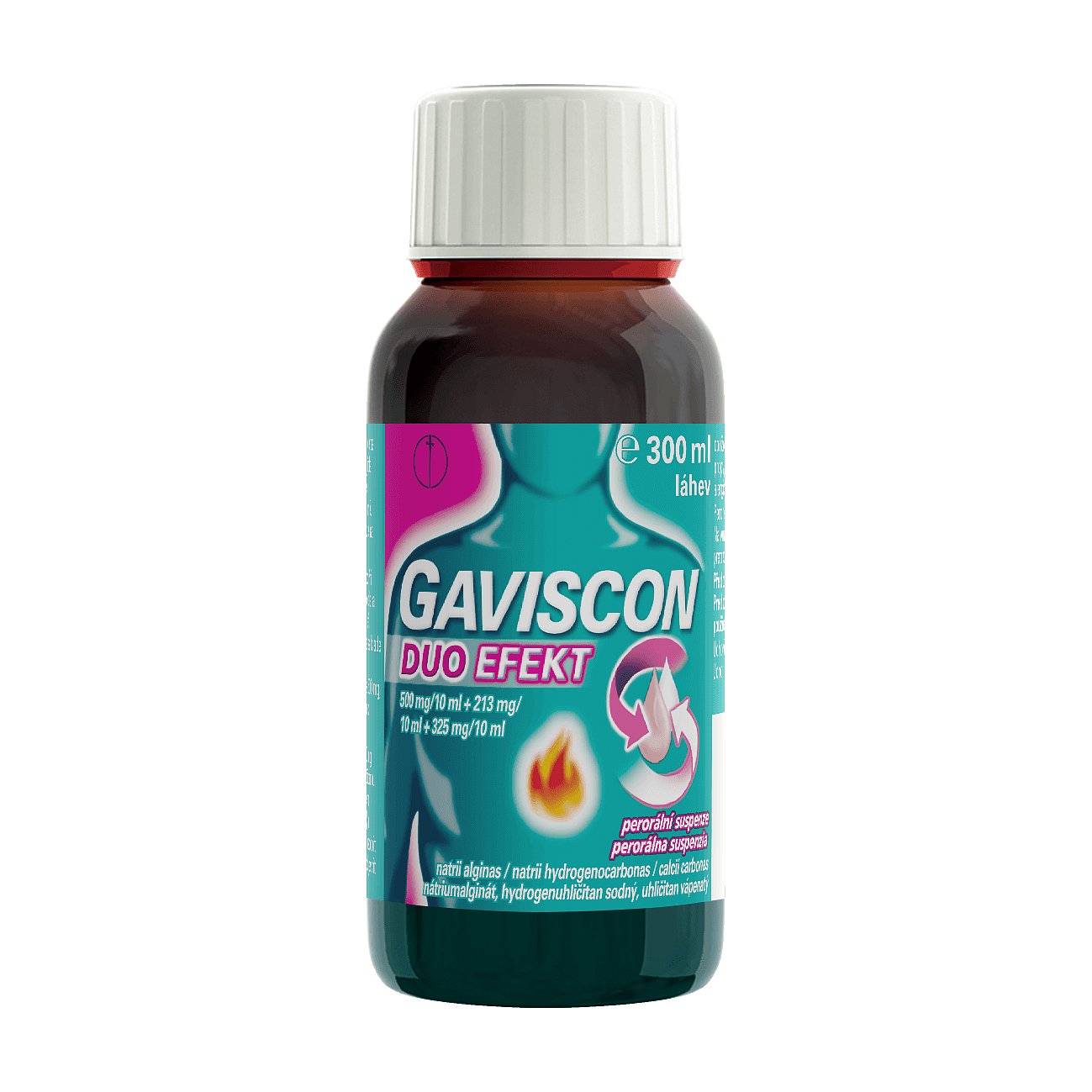 Gaviscon Duo Efekt Suspenze 300 ml