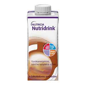 NUTRIDRINK S PŘÍCHUTÍ ČOKOLÁDOVOU POR SOL 24X200ML