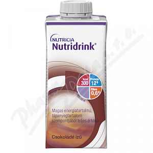 NUTRIDRINK S PŘÍCHUTÍ ČOKOLÁDOVOU POR SOL 24X200ML