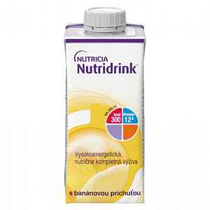 NUTRIDRINK S PŘÍCHUTÍ BANÁNOVOU 24x200 ml