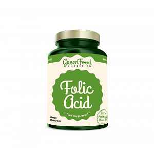 GreenFood Nutrition Folic Acid 90 kapslí