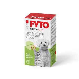 Pet health care FYTO PIPETA ULTRA pro psy do 10 kg a kočky 1x15 ml