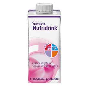 NUTRIDRINK S PŘÍCHUTÍ JAHODOVOU 1x200 ml