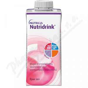 NUTRIDRINK S PŘÍCHUTÍ JAHODOVOU 24x200 ml