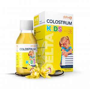 DELTA Colostrum Kids příchuť vanilka 125 ml